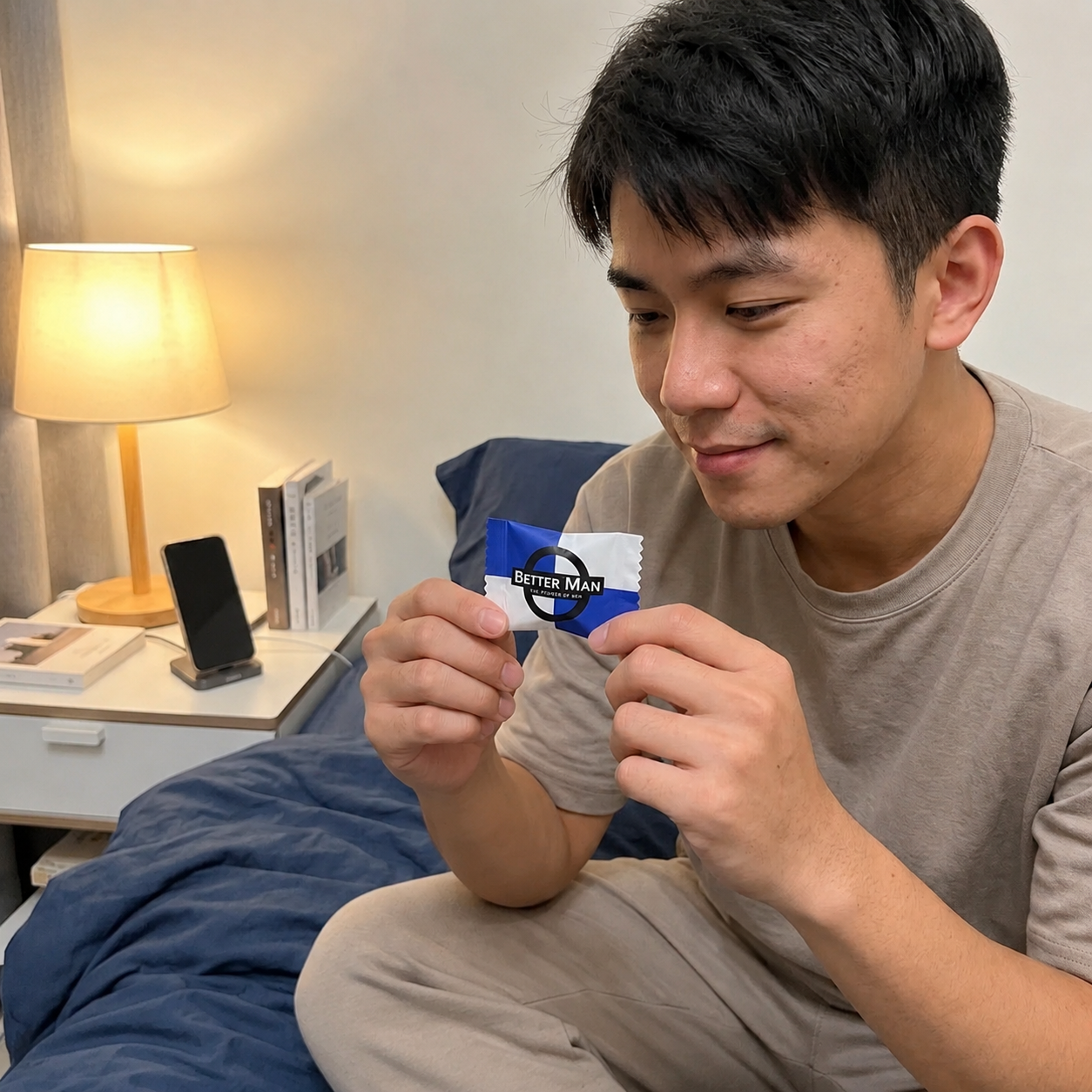 真人手持 Better Man 独立包装